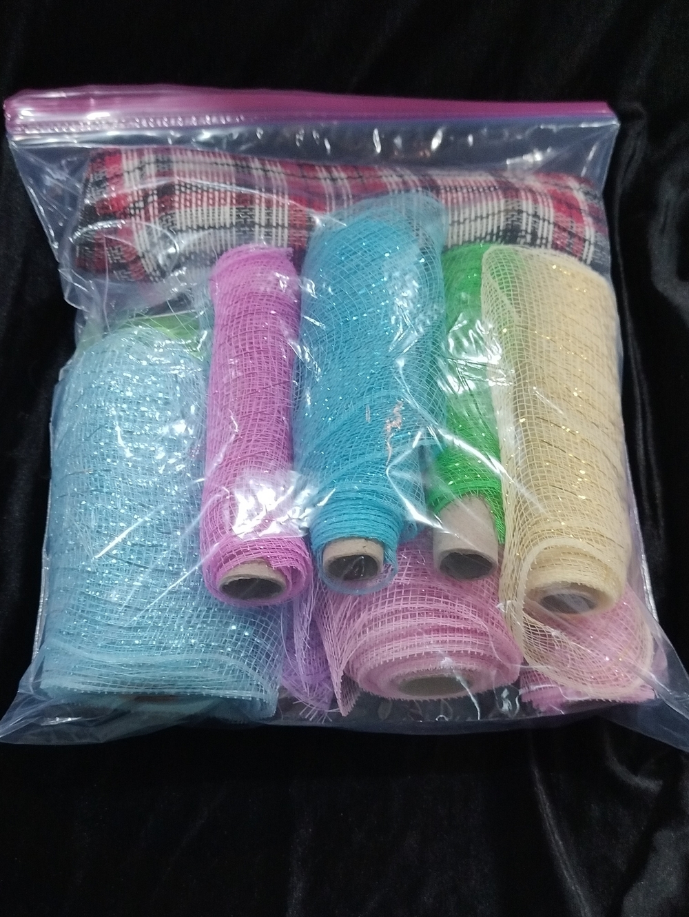 Mesh Ribbon 7 Pcs